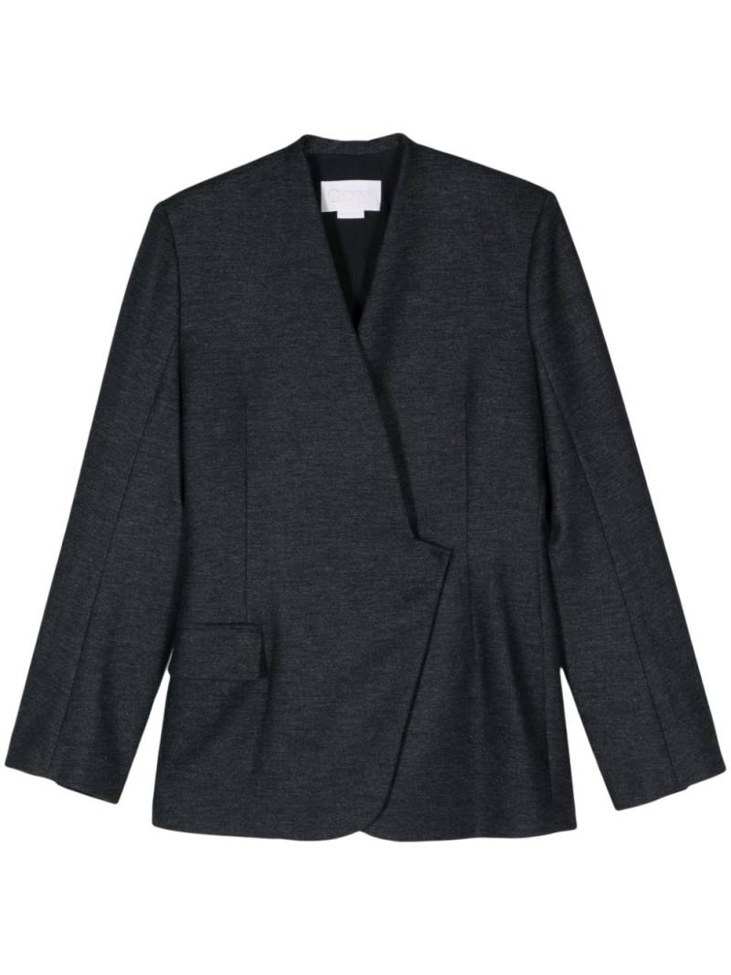 Genny double-breasted blazer - Blue von Genny