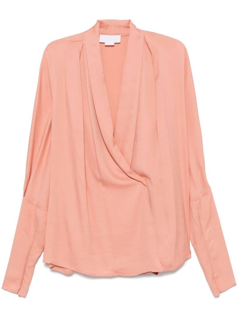 Genny satin shirt - Pink von Genny