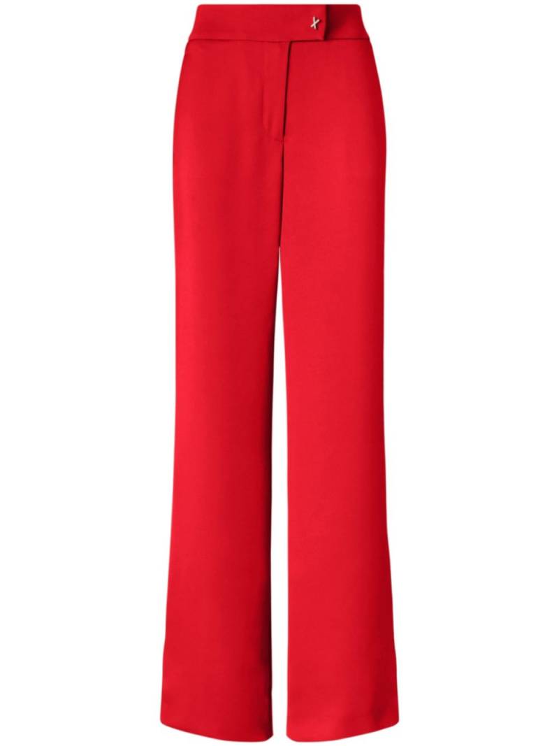 Genny satin trousers - Red von Genny