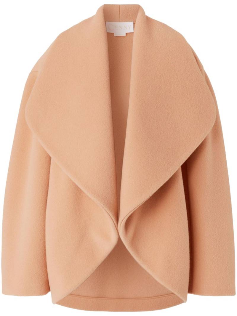 Genny shawl-lapels jacket - Orange von Genny