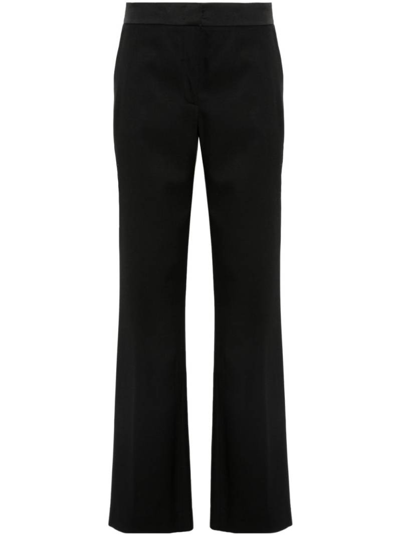 Genny side-stripe trousers - Black von Genny