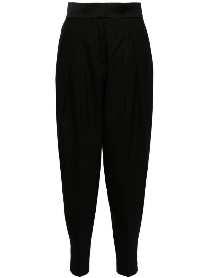 Genny tapered trousers - Black von Genny