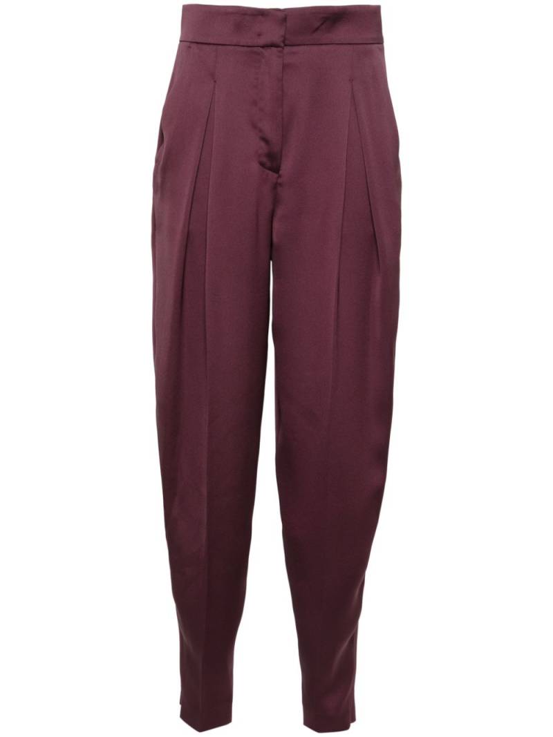 Genny tapered trousers - Purple von Genny