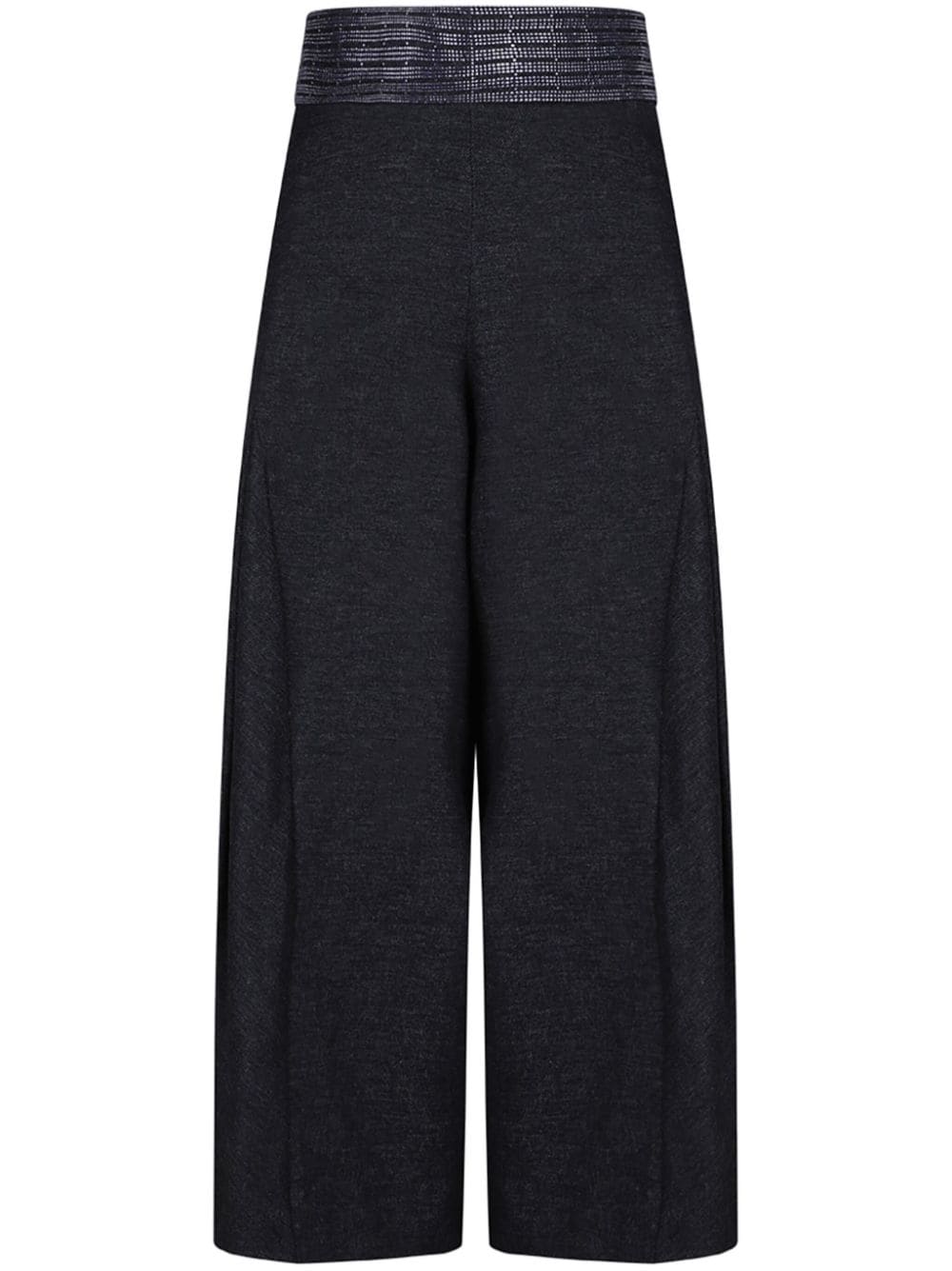 Genny wide-leg trousers - Blue von Genny