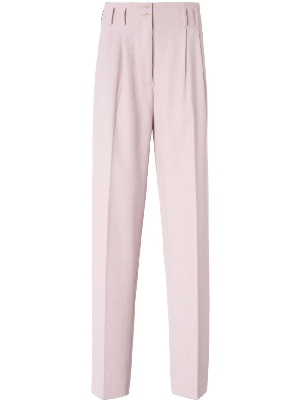 Genny wide-leg trousers - Purple von Genny