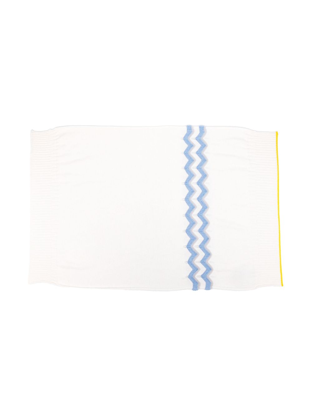 Gensami kids 3D-knit-detailing blanket - White von Gensami kids