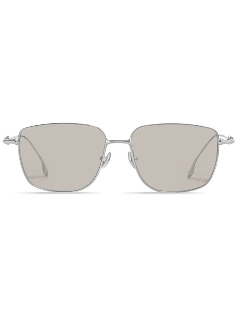 Gentle Monster Academya square-frame glasses - Silver von Gentle Monster