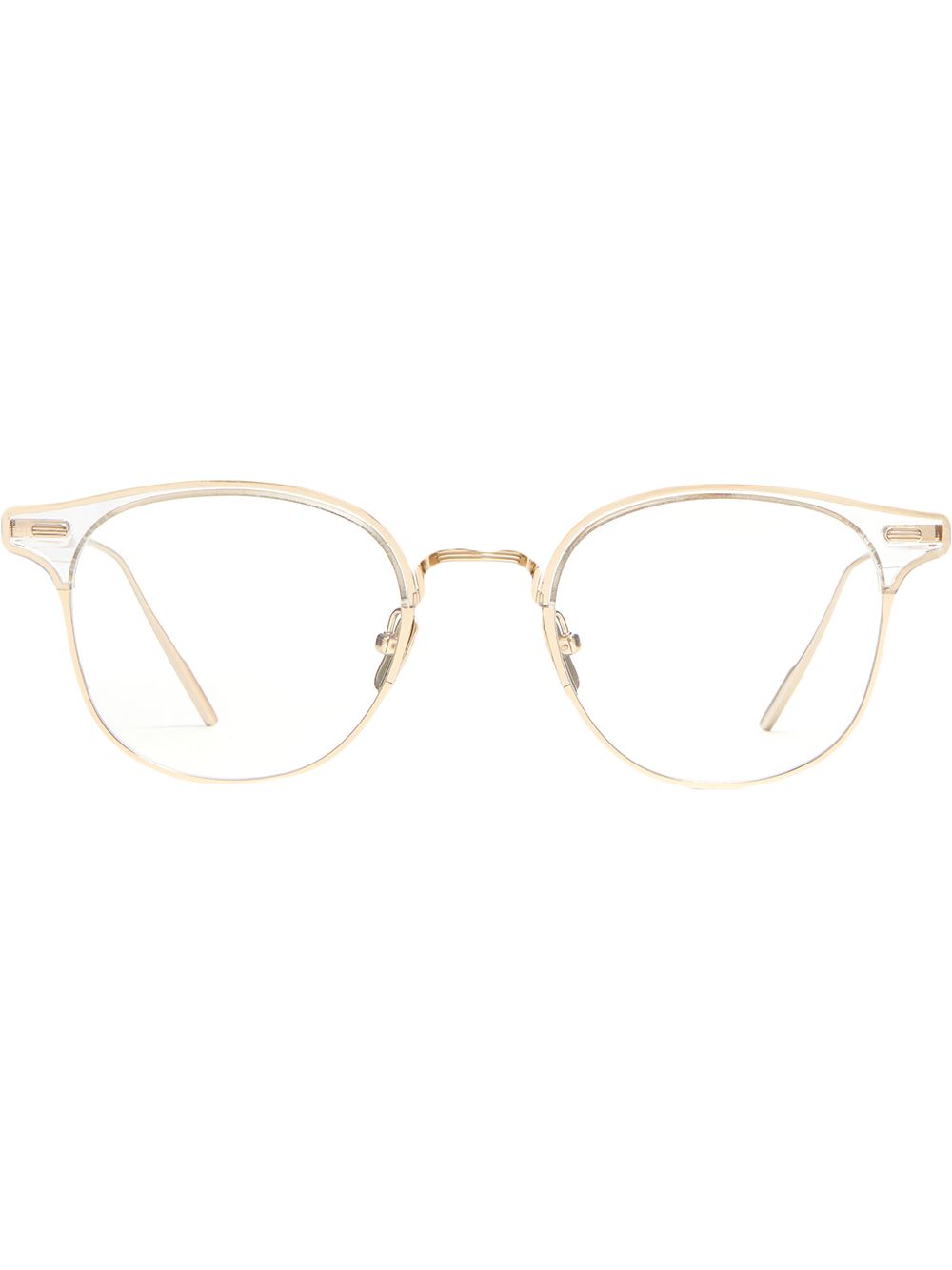 Gentle Monster Alio X C1 round-frame glasses - White von Gentle Monster