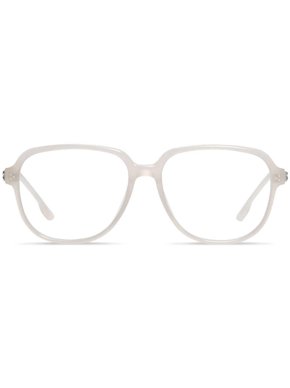 Gentle Monster Anna Bec2 square-frame glasses - White von Gentle Monster