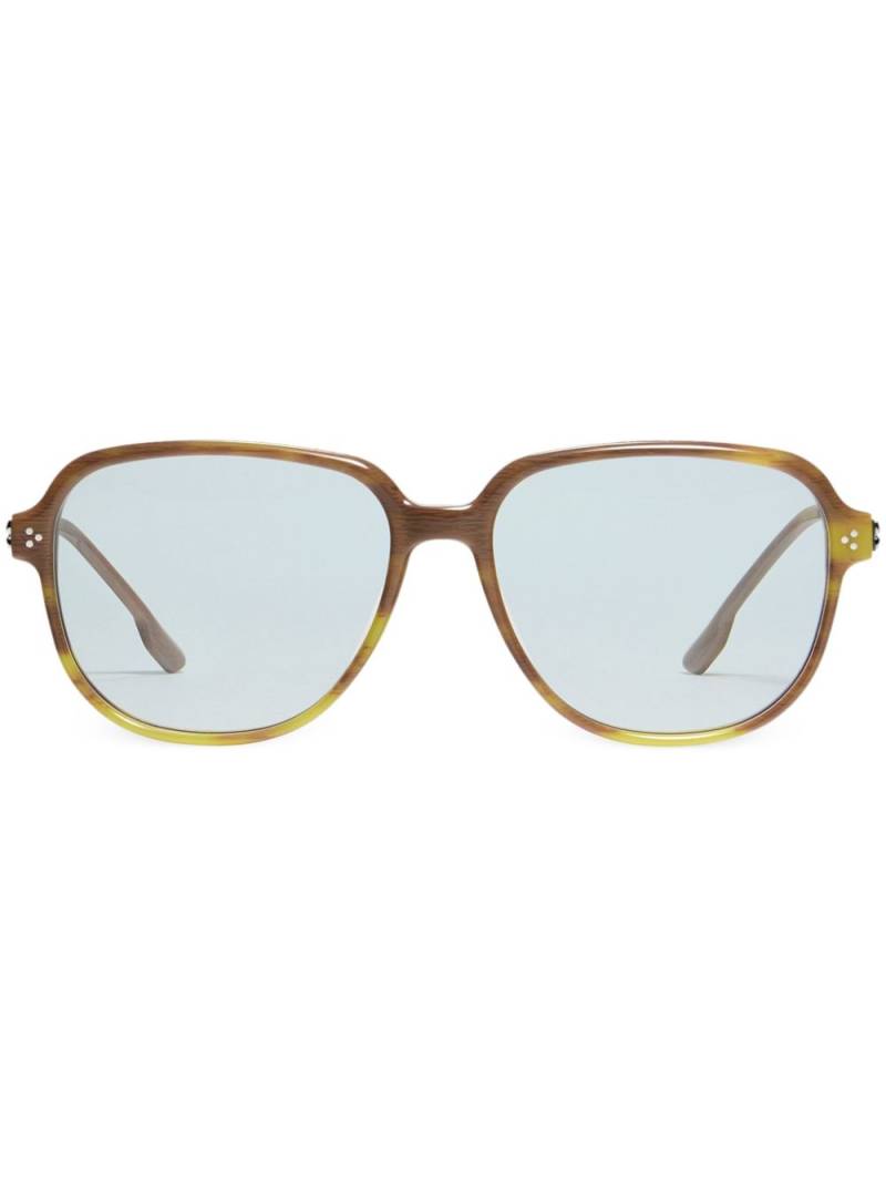 Gentle Monster Anna T3 square-frame glasses - Brown von Gentle Monster