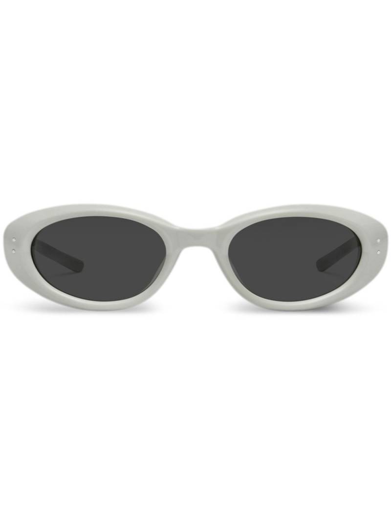 Gentle Monster Blanc G12 oval-frame sunglasses - Grey von Gentle Monster