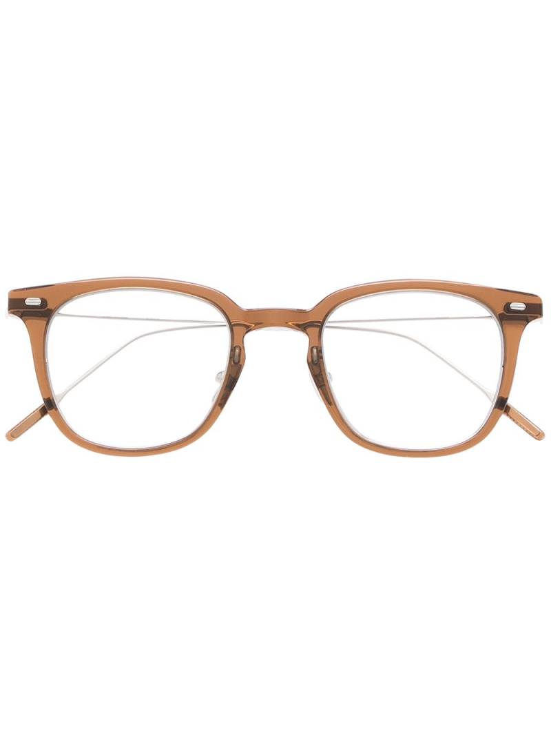 Gentle Monster Booster BRC3 square-frame sunglasses - Brown von Gentle Monster