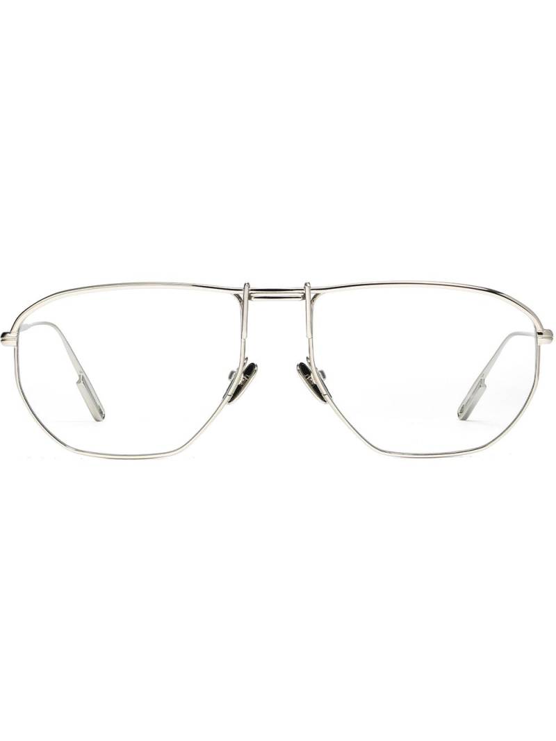 Gentle Monster Elephant 02 pilot-frame glasses - White von Gentle Monster