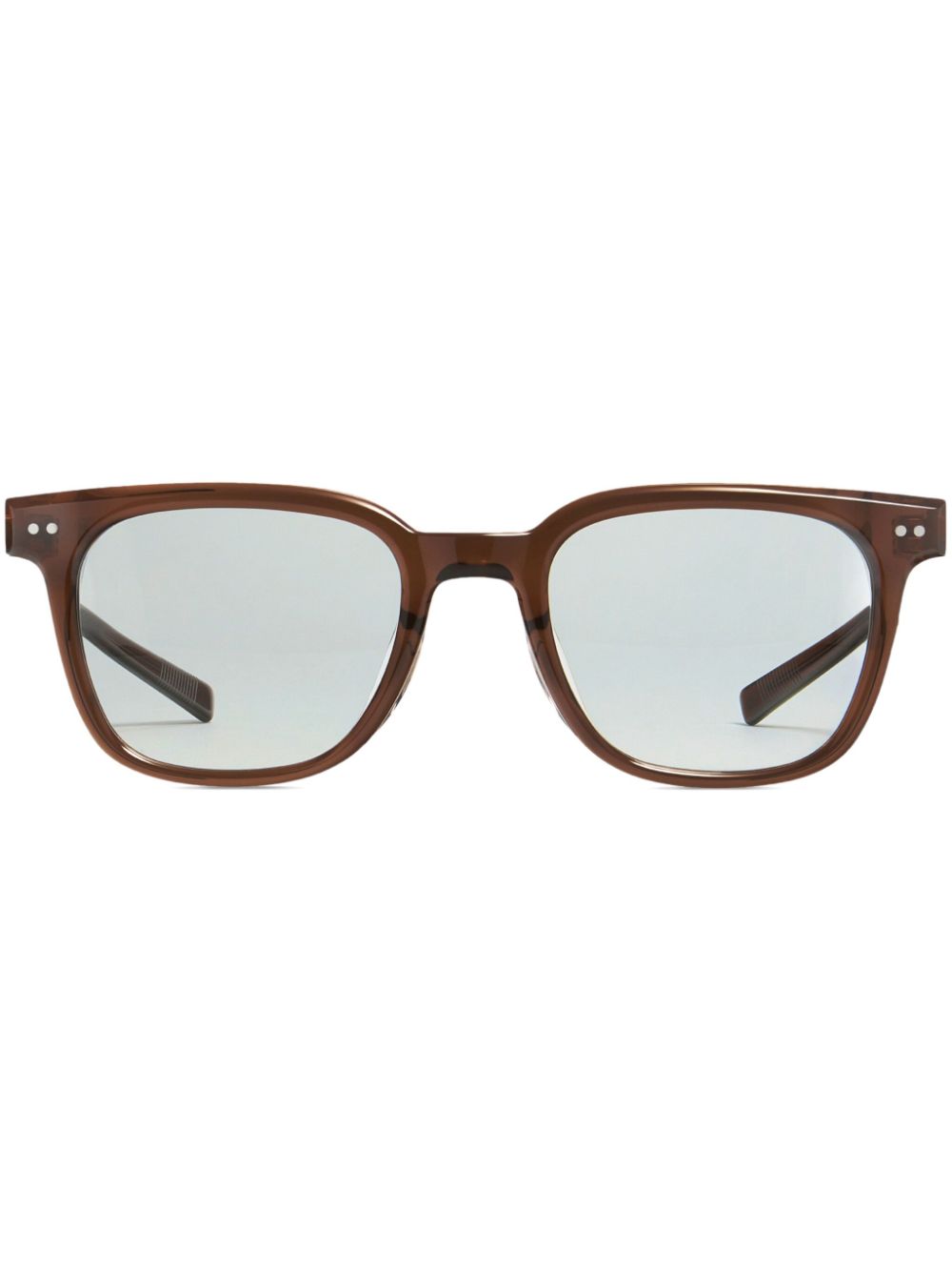 Gentle Monster Evan BRC13 square-frame glasses - Brown von Gentle Monster