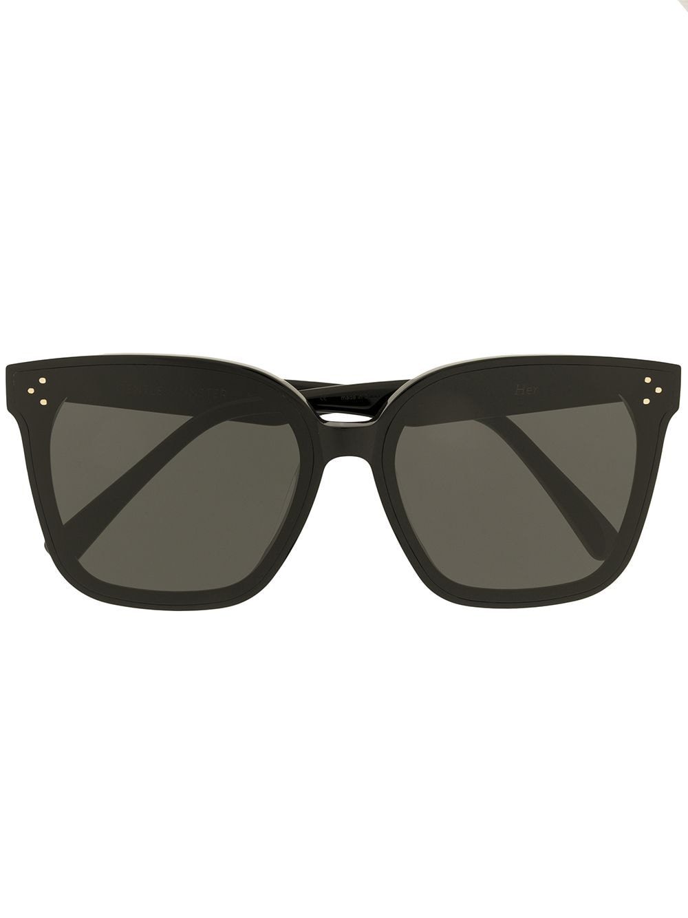 Gentle Monster Her 01 square-frame sunglasses - Black von Gentle Monster