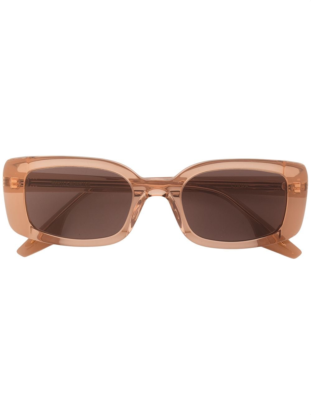 Gentle Monster Linda BRC1 rectangule-frame sunglasses - Brown von Gentle Monster