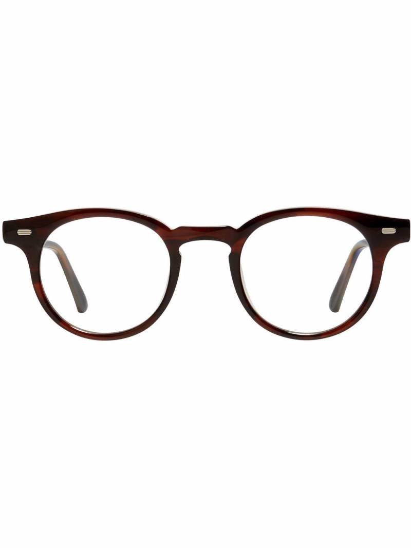 Gentle Monster Milan AB4 round-frame glasses - White von Gentle Monster