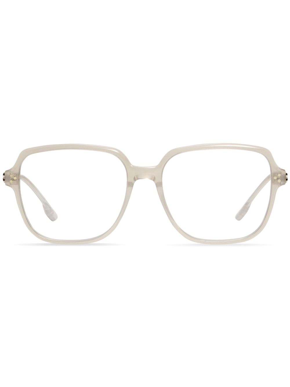 Gentle Monster Mua IC2 square-frame glasses - Neutrals von Gentle Monster