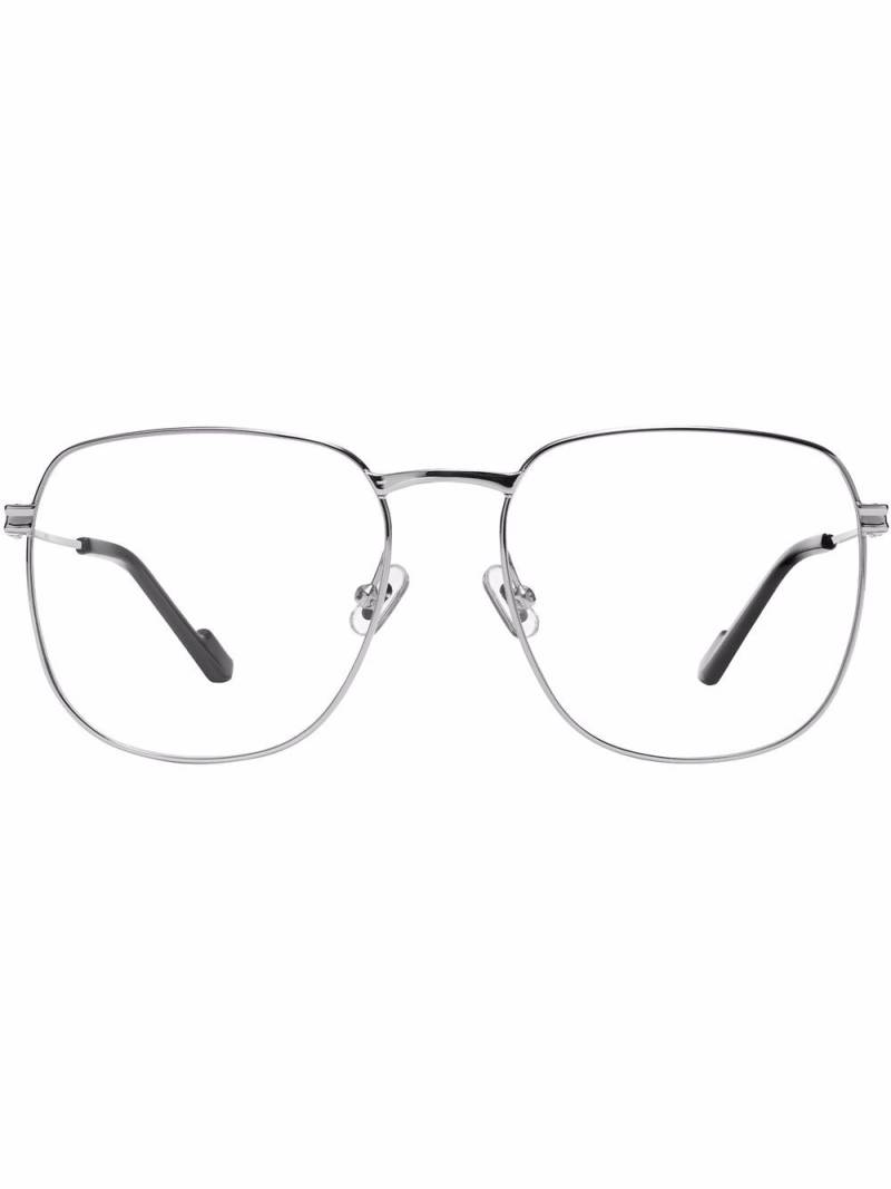 Gentle Monster Onil 02 square-frame glasses - Neutrals von Gentle Monster