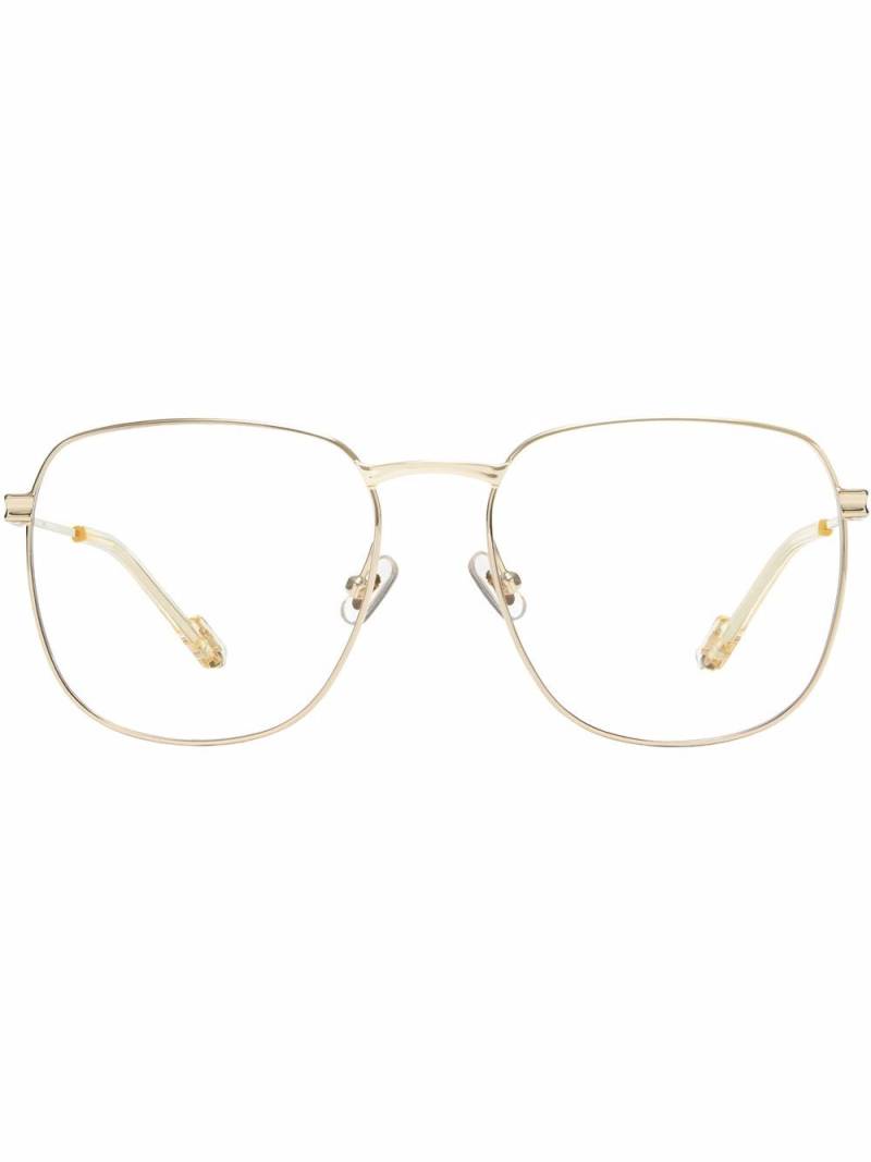 Gentle Monster Onil 031 square-frame glasses - Neutrals von Gentle Monster