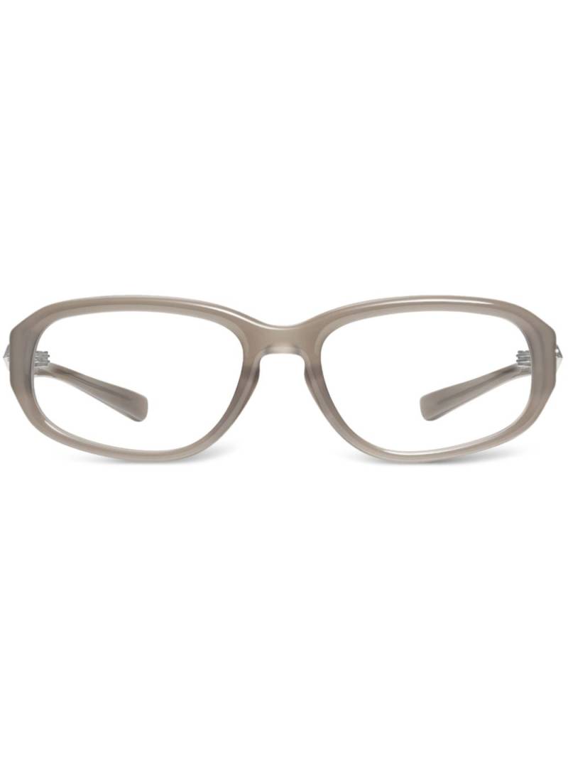 Gentle Monster Rna Brc9 square-frame glasses - Brown von Gentle Monster