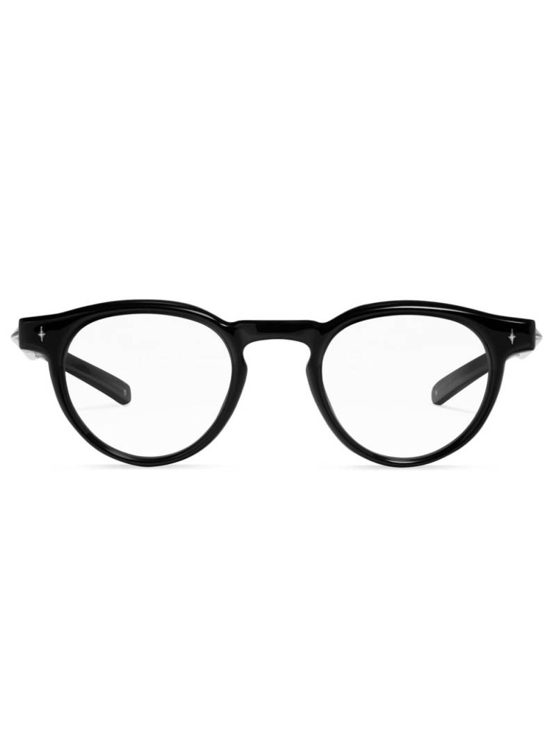 Gentle Monster Ron 01 round-frame glasses - Black von Gentle Monster