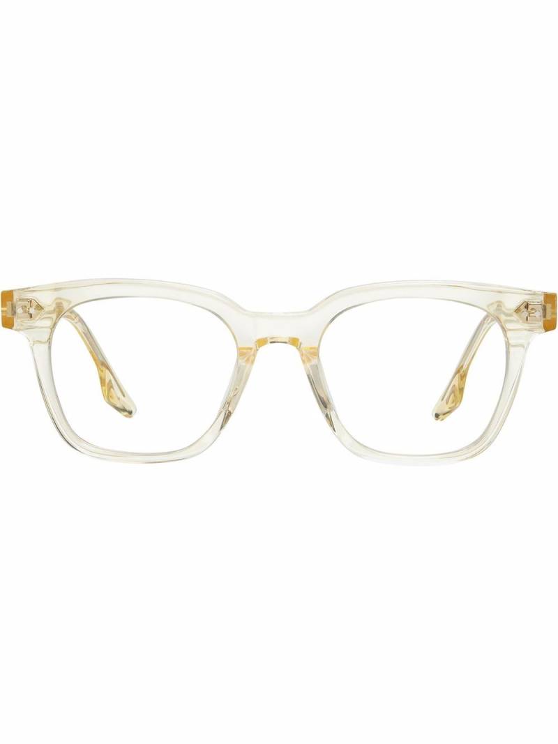 Gentle Monster South Side N C2 square-frame glasses - Neutrals von Gentle Monster