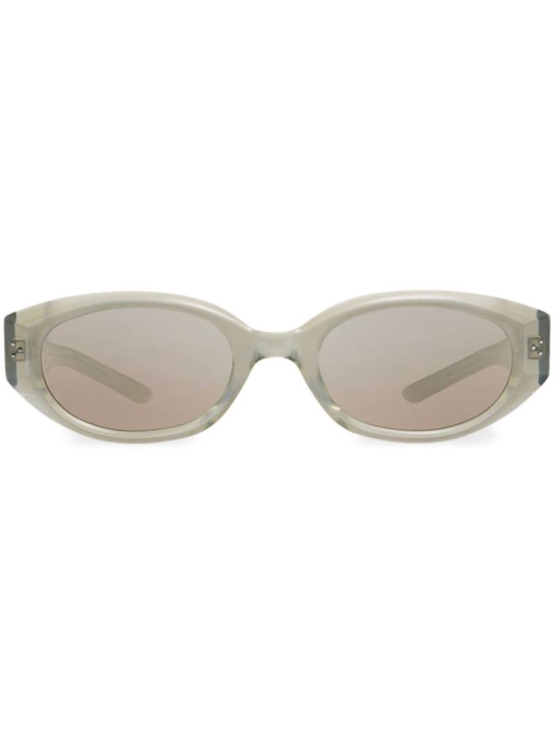 Gentle Monster Void GC10 oval-frame sunglasses - Grey von Gentle Monster