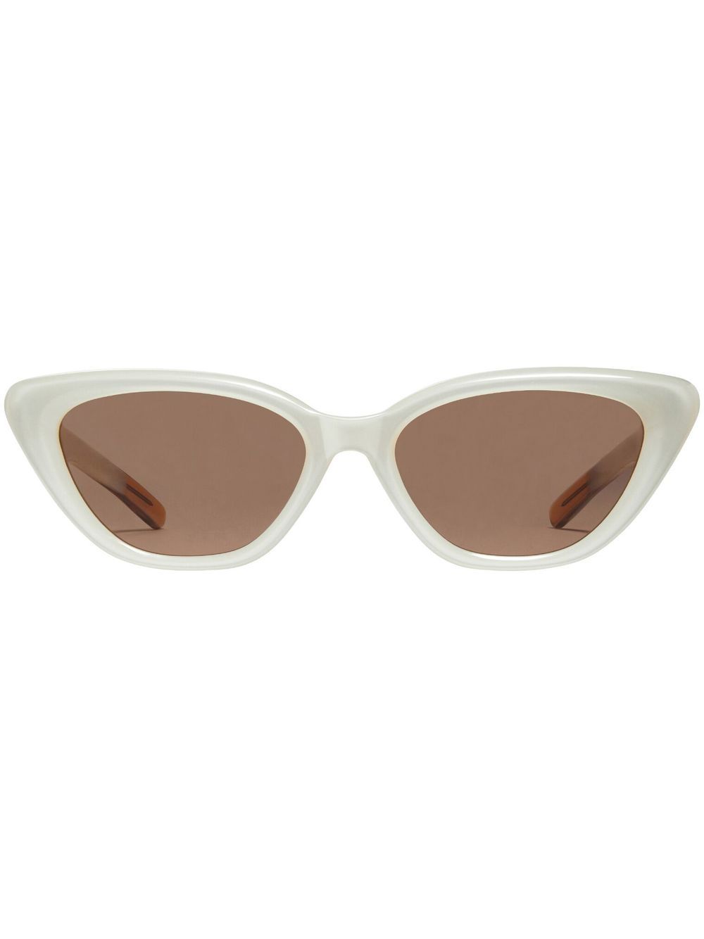 Gentle Monster cat-eye frame sunglasses - White von Gentle Monster