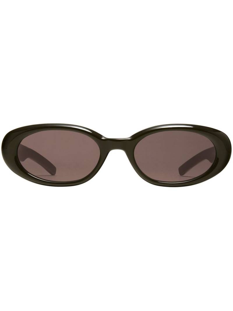 Gentle Monster oval-frame sunglasses - Brown von Gentle Monster