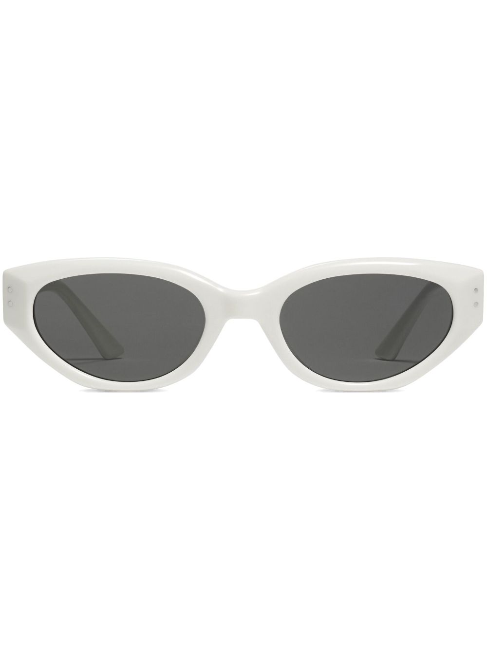 Gentle Monster pearly oval-frame sunglasses - White von Gentle Monster