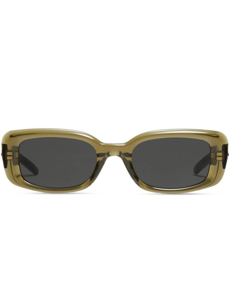 Gentle Monster rectangular frame sunglasses - Green von Gentle Monster