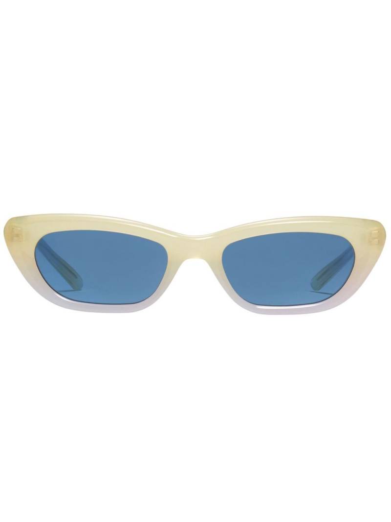 Gentle Monster rectangular frame sunglasses - Yellow von Gentle Monster