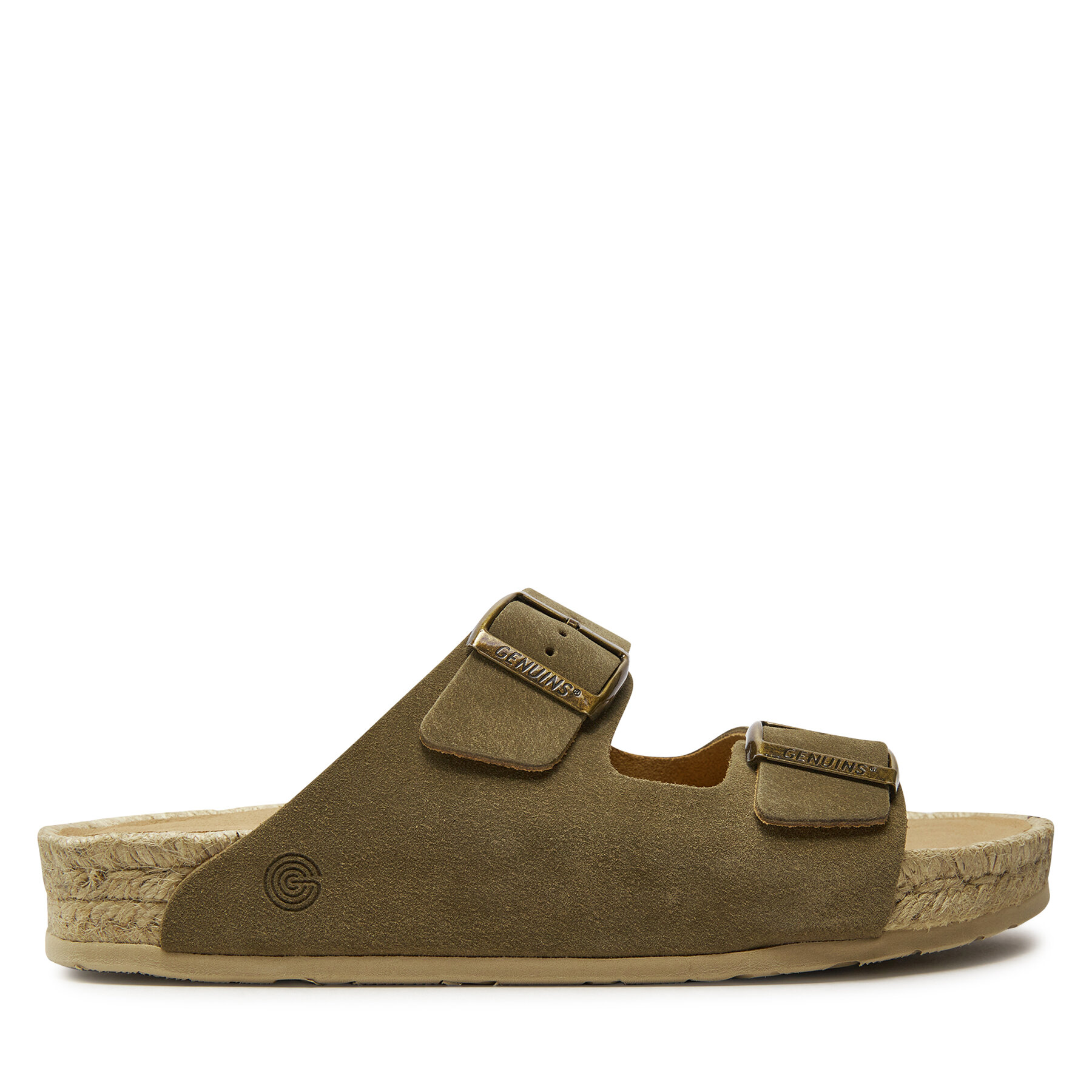 Espadrilles Genuins Manacor G104956 Khakifarben von Genuins