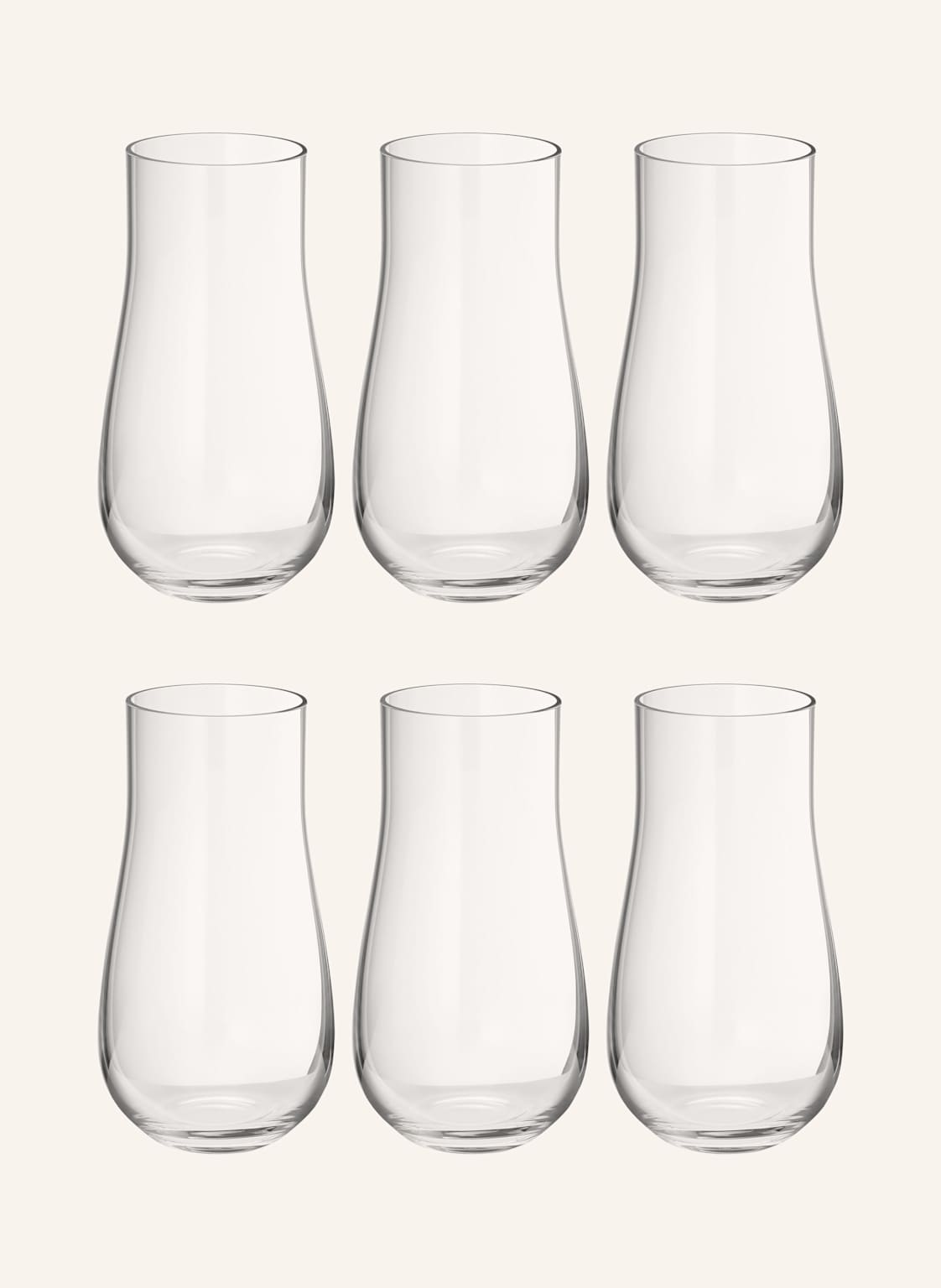 Georg Jensen 6er-Set Trinkgläser Sky transparent von Georg Jensen