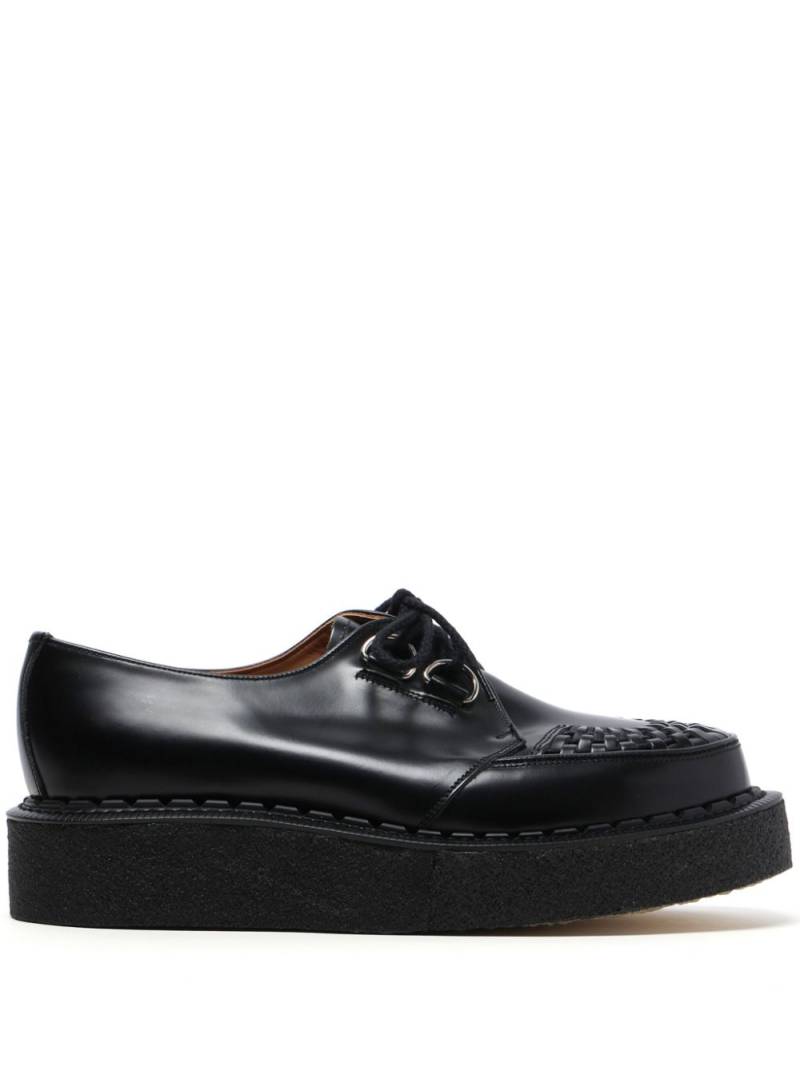 George Cox Skipton leather derby shoes - Black von George Cox