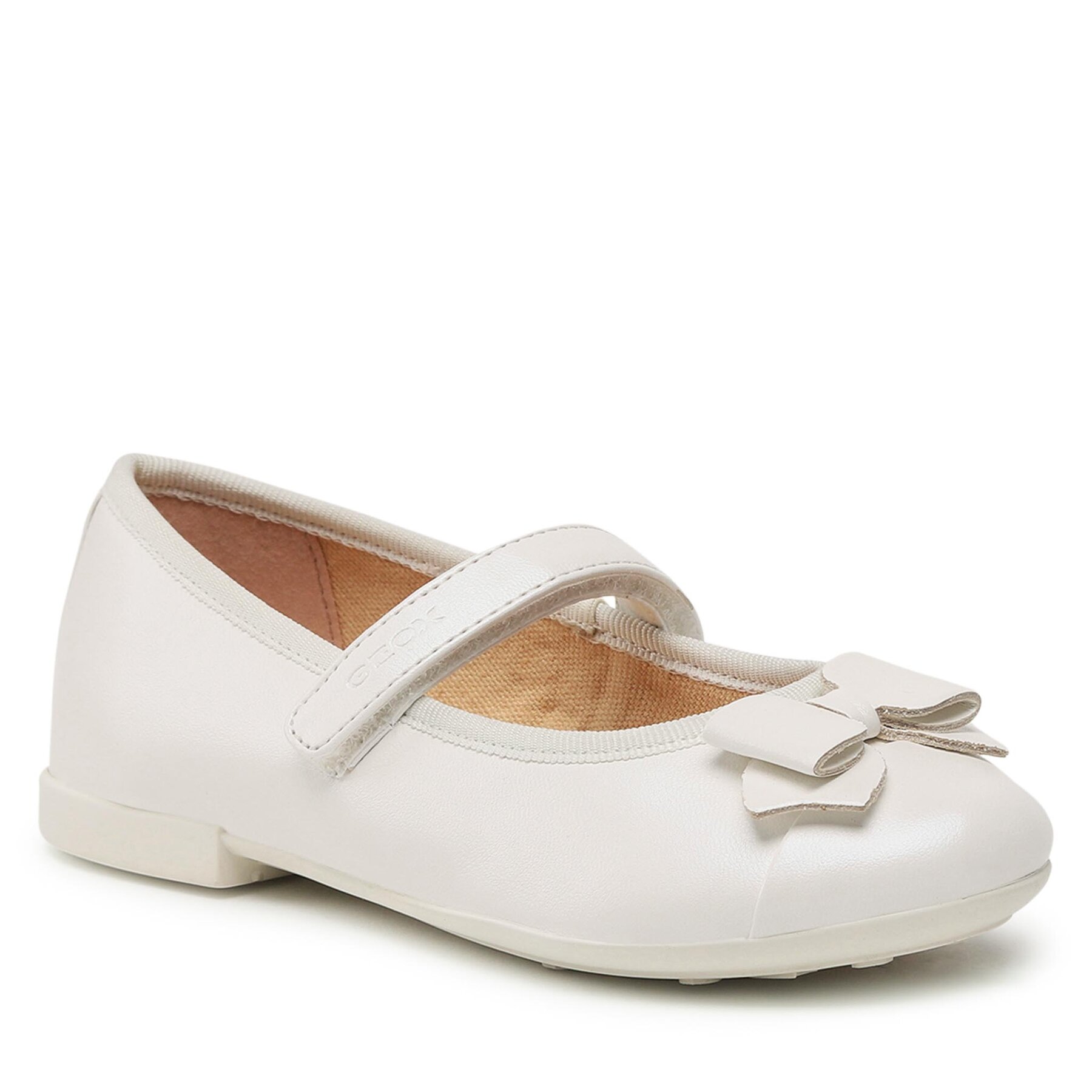 Ballerinas Geox Jr Plie' J3555A000NFC1000 S Weiß von Geox