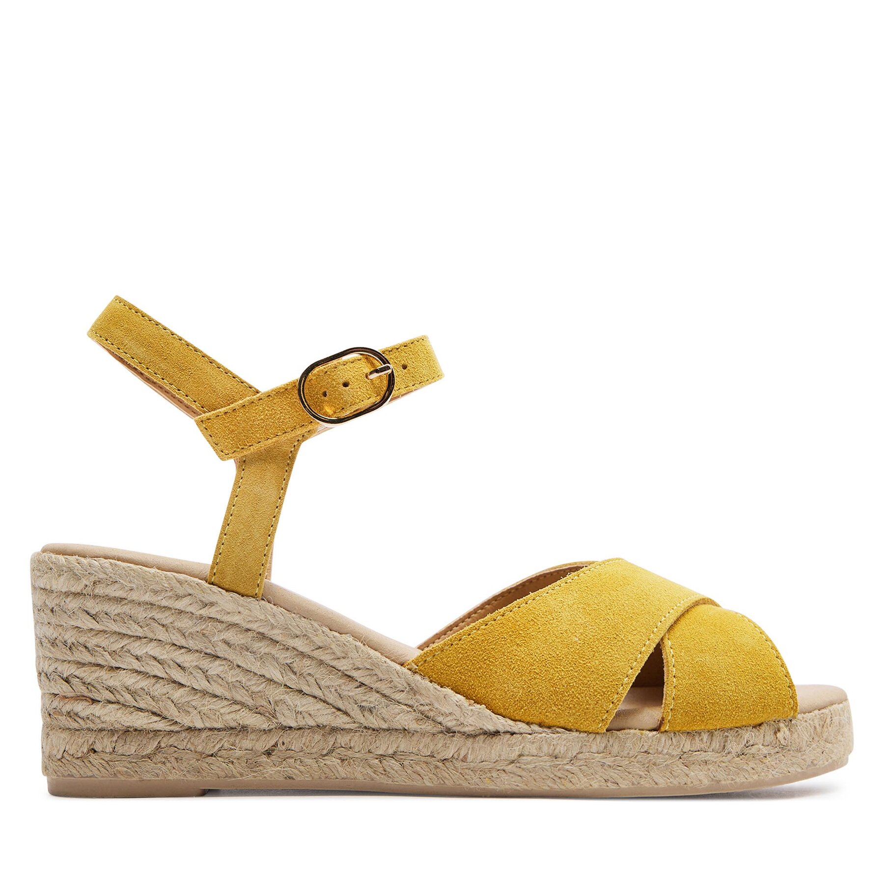 Espadrilles Geox D Gelsa Low D45NGC 00022 C2000 Gelb von Geox