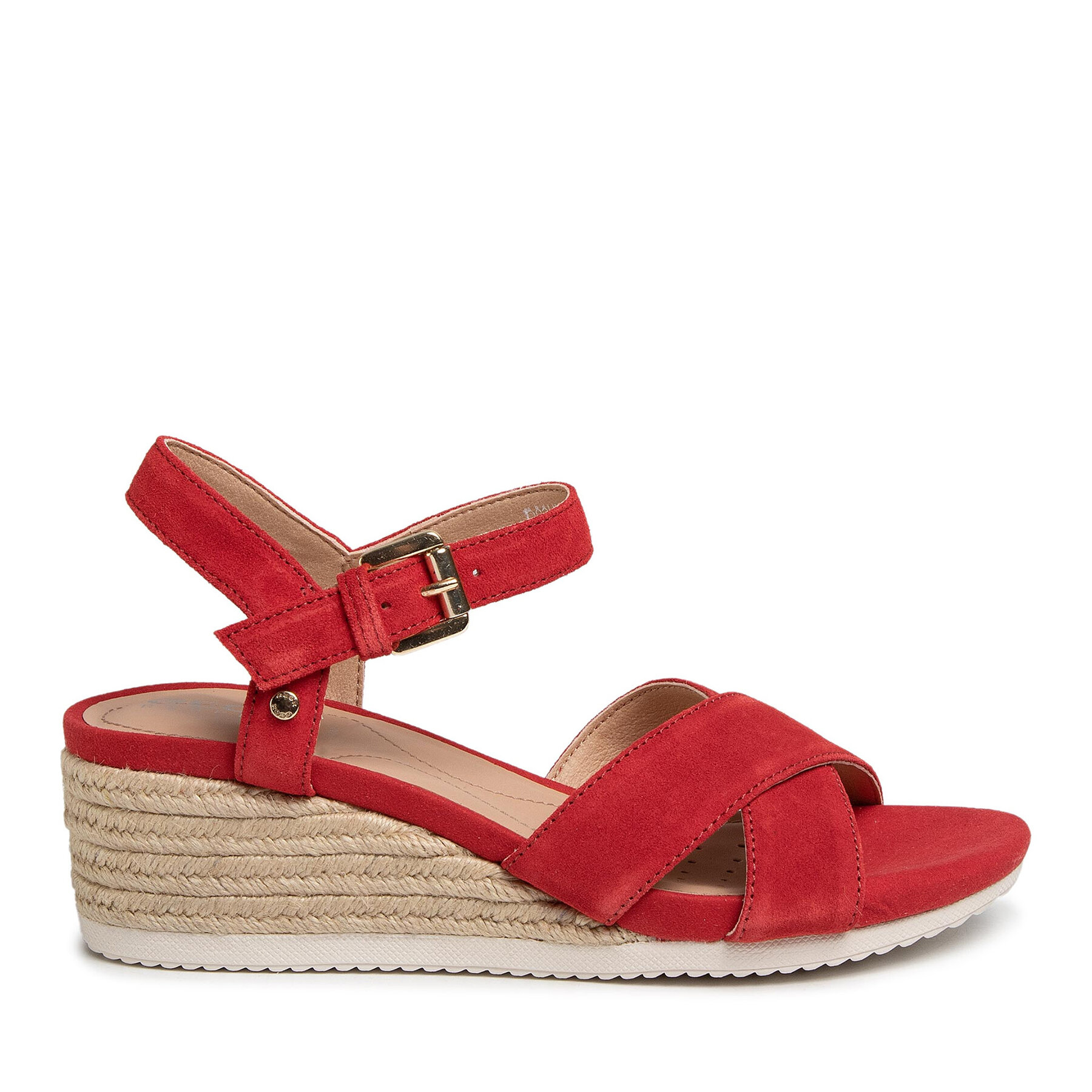 Espadrilles Geox D Ischia Corda C D02HHC 00022 C7000 Rot von Geox