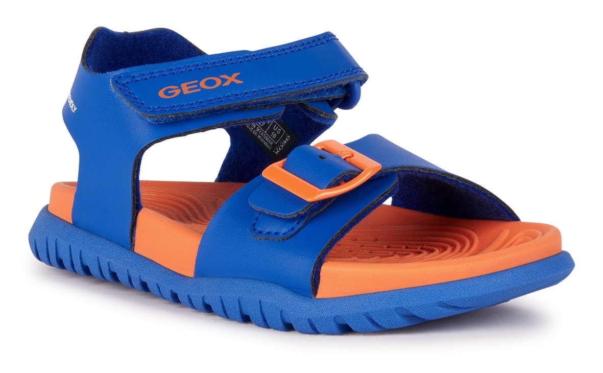 Geox Badesandale »J SANDAL FOMMIEX BOY«, Sommerschuh, Poolslides, Klettschuh, mit Klettverschluss von Geox