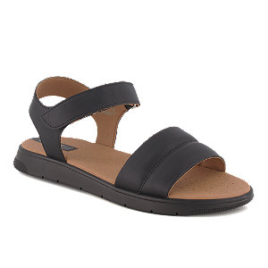 Geox Dandra Damen Flache Sandalette Schwarz von Geox