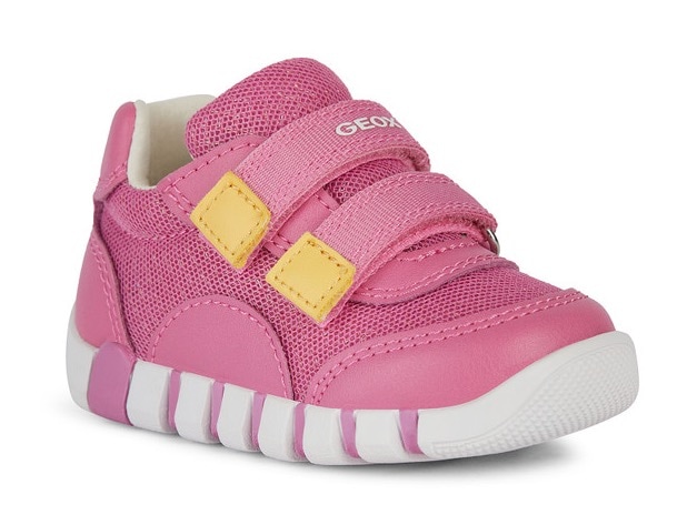 Geox Lauflernschuh »B IUPIDOO GIRL A«, Sneaker, Babyschuh mit softer Lederinnenausstattung von Geox