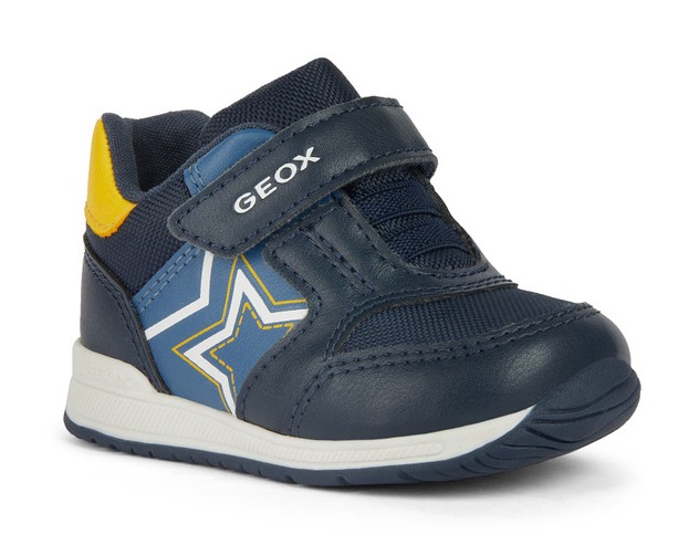 Geox Lauflernschuh »B RISHON BOY A«, Sneaker, Klettschuh mit coolem Sterneprint von Geox