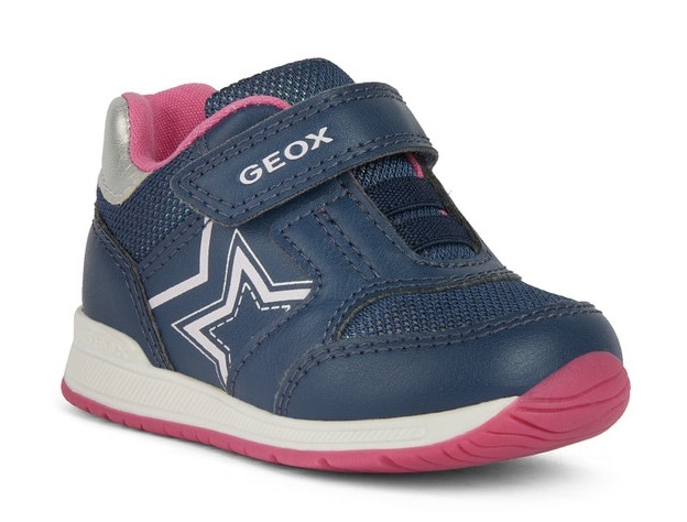 Geox Lauflernschuh »B RISHON GIRL A«, Sneaker, Klettstiefel mit schöner Stern-Applikation von Geox