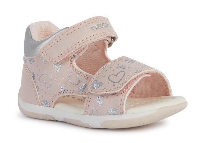 Geox Lauflernschuh »B SANDAL TAPUZ GIRL«, Sandale, Klettschuh, Babyschuh mit Klettverschlüssen von Geox