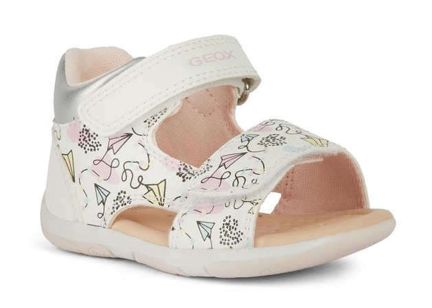 Geox Lauflernschuh »B SANDAL TAPUZ GIRL«, Sandale, Klettschuh, Babyschuh mit Klettverschlüssen von Geox