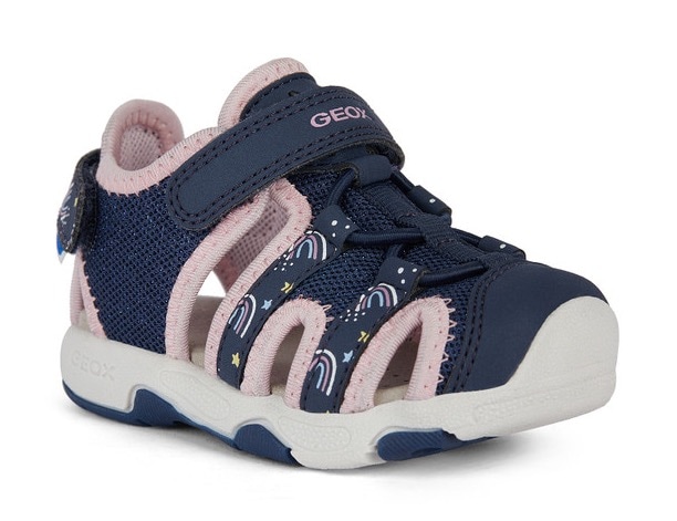 Geox Sandale »B SANDAL MULTY GIRL«, Sommerschuh, Klettschuh, Sandalette, mit Geox Spezial Membran von Geox