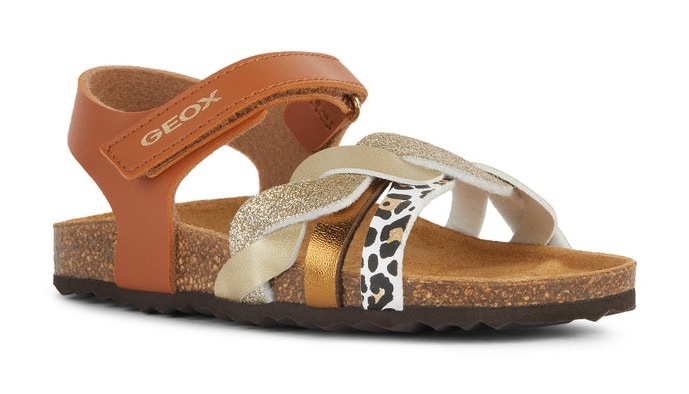 Geox Sandale »J ADRIEL GIRL B«, Sommerschuh, Klettschuh, Sandalette, mit Klettverschluss von Geox