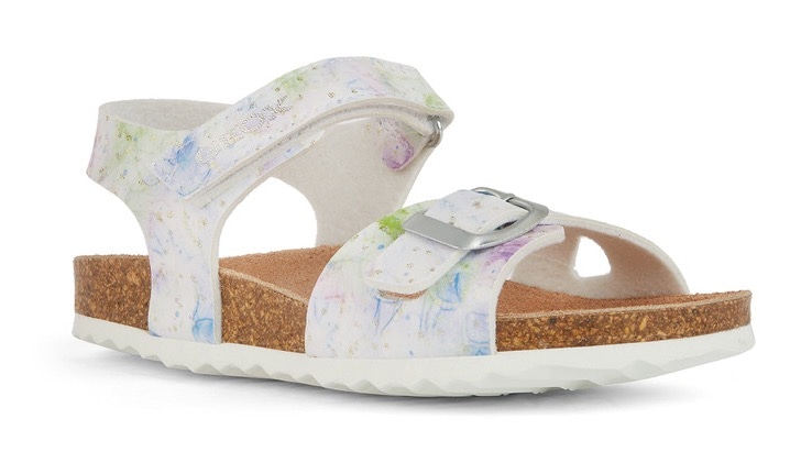 Geox Sandale »J ADRIEL GIRL C«, Sommerschuh, Klettschuh, Sandalette, mit praktischem Klettverschluss von Geox