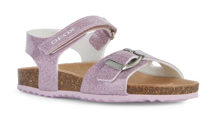 Geox Sandale »J ADRIEL GIRL C«, Sommerschuh, Klettschuh, Sandalette, mit praktischem Klettverschluss von Geox